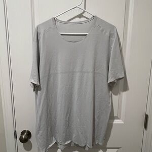 Men's Lululemon Crewneck T-Shirt - Light Gray